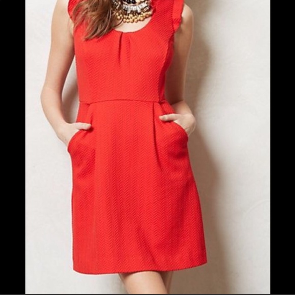 Anthropologie Tabitha Cocktail Dress